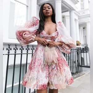 ZIMMERMANN BOTANICA BRALETTE EMPIRE MINI DRESS - Worn Once!